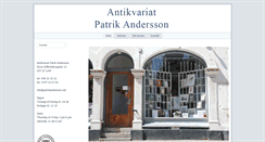 Desktop Screenshot of patrikandersson.net