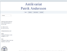 Tablet Screenshot of patrikandersson.net